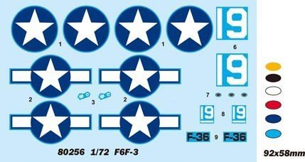 Hobby Boss 80256 F6F-3 Hellcat (1:72)