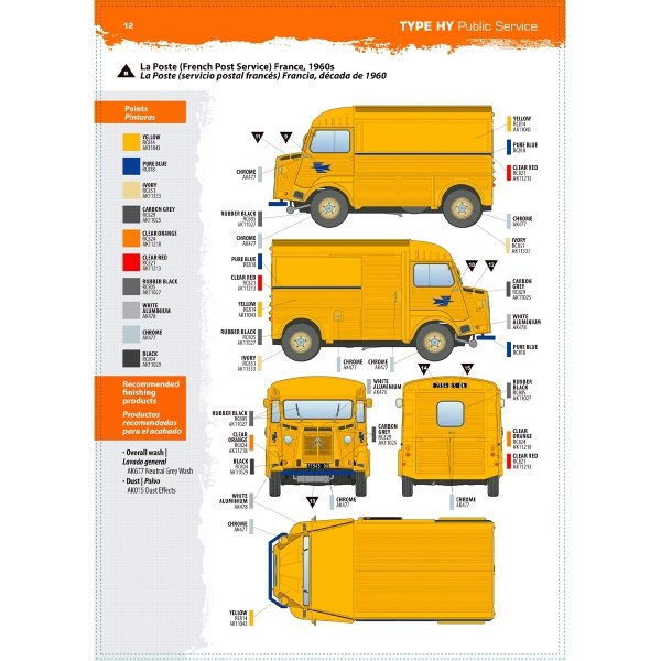 AK Interactive AK35036 Type HY Public Service 1/35