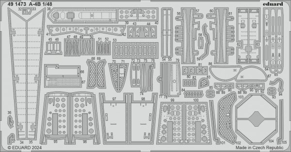 Eduard 491473 A-4B HOBBY 2000, HASEGAWA 1/48