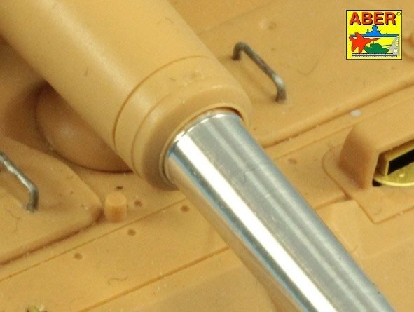 Aber 48L-36 KwK 43/2 L/71 8.8cm barrel (one piece) for King Tiger tank with Porsche turret 1/48