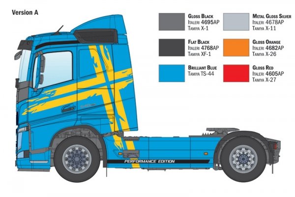 Italeri 3967 Volvo FH Low Roof 1/24