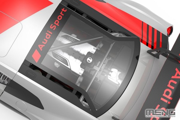 Meng Model CS-006 Audi R8 LMS GT3 (2019) 1/24