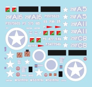 Star Decals 35-C1430 D-Day DUKW + SEEP. British Amphibians # 2. 297 Coy (GT) RASC and Beach Group. 1/35