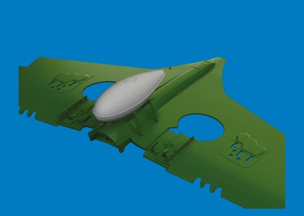 Eduard 6481084 P-40 75gal drop tank PRINT Eduard 1/48