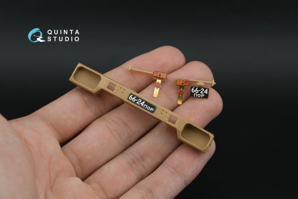 Quinta Studio QDS-35160 KrAZ-260 3D-Printed &amp; coloured Interior on decal paper (Takom) (Small version) 1/35