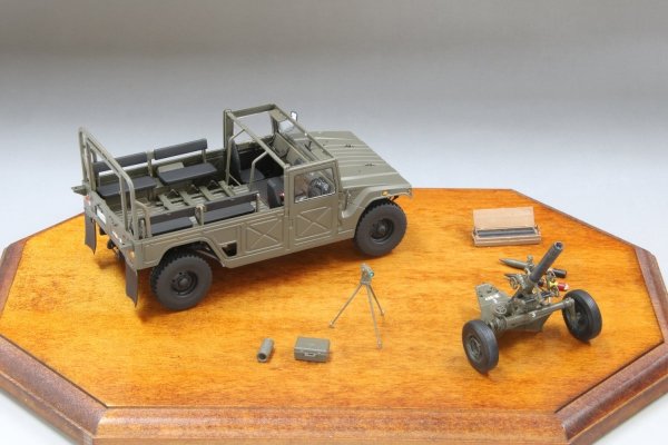 Fine Molds FM59 JGSDF 120mm Heavy Motar RT with Tractor 1/35