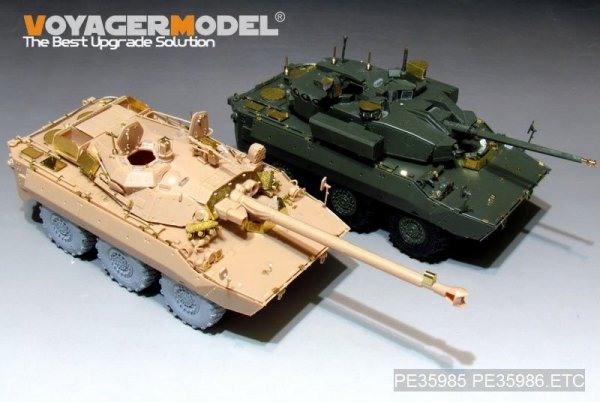 Voyager Model PE35985 Modern French AMX-10RCR T-40M IFV Basic For TigerModel 4665 1/35