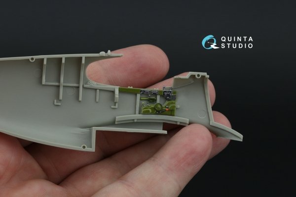 Quinta Studio QD48472 A-36 3D-Printed coloured Interior on decal paper (Accurate Miniatures/Italeri) 1/48