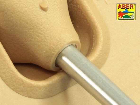 Aber 35L-270 German 8,8cm One part Pak 43/3 L/71 barrel for Jagdpanther Ausf G1 early 1/35