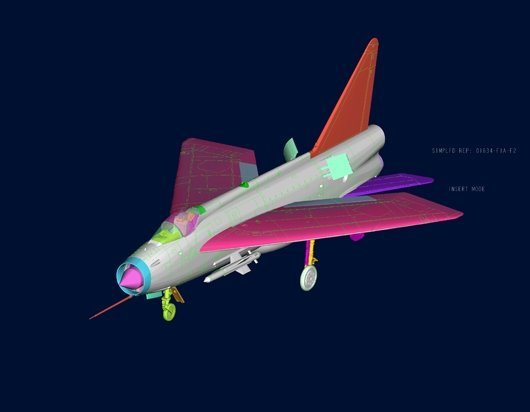 Trumpeter 01634 English Electric (BAC) Lightning F.1A/F.2 1/72