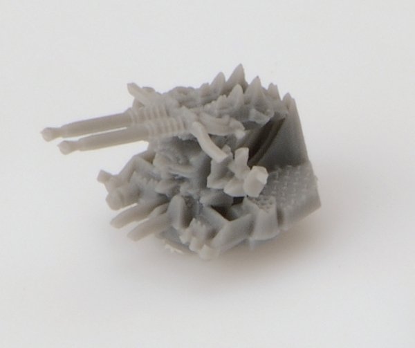 Fine Molds WA17 Twin Mount Bofors 40 mm AA 1/700