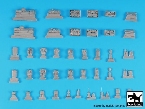 Black Dog T35232 German WW 2 equipment accessories set 1/35