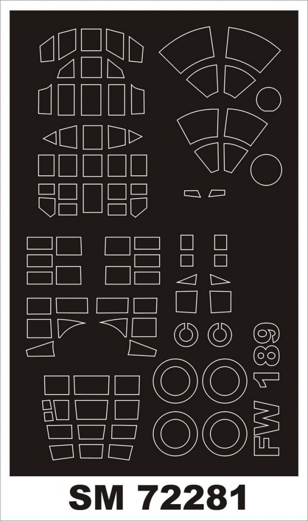 Montex SM72281 Fw 189 ICM 1/72