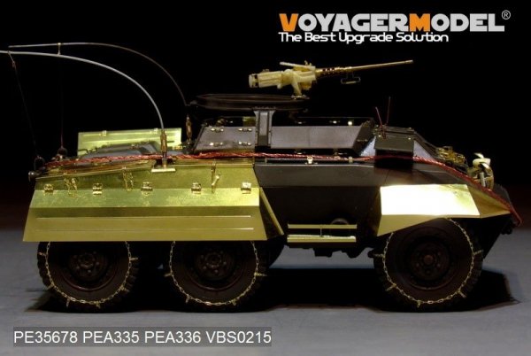 Voyager Model PE35678 WWII US M20 armored utility car basic (atenna baseinclude)（For TAMIYA 35234） 1/35
