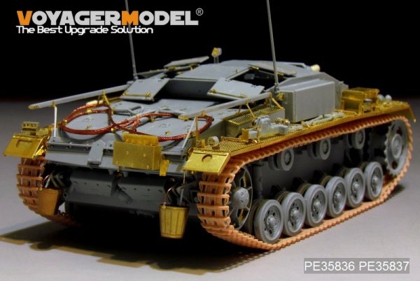 Voyager Model PE35837 WWII German StuG.III Ausf.E fenders For DRAGON 6688 1/35
