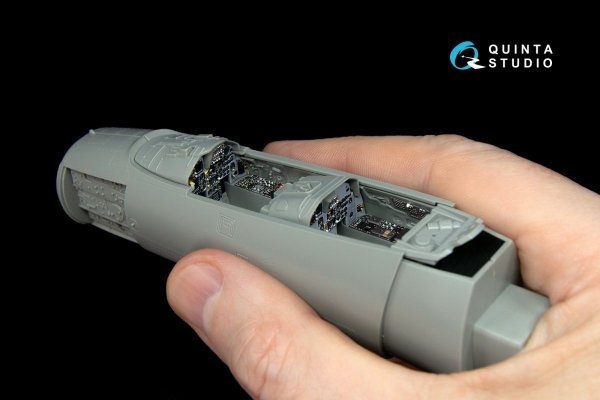 Quinta Studio QD48041 F-15D 3D-Printed &amp; coloured Interior on decal paper (for GWH kit) 1/48