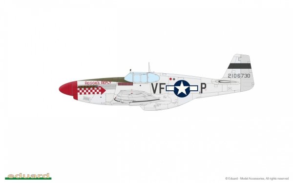 Eduard 82107 P-51B Mustang Birdcage canopy 1/48