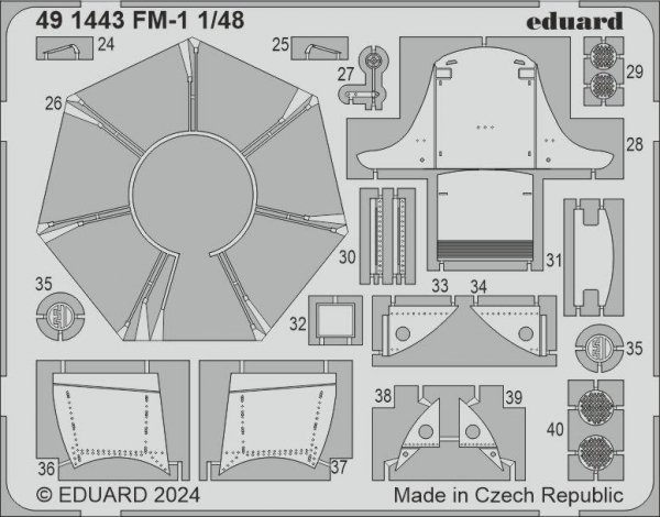 Eduard BIG49416 FM-1 TAMIYA 1/48