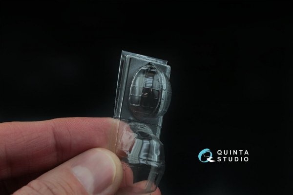 Quinta Studio QC72005 Pe-8 vacuformed clear canopy (for 7264 Zvezda kit) 1/72
