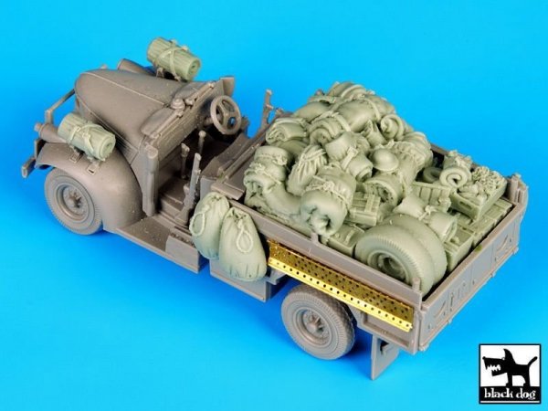 Black Dog T72039 British Chevrolet 30 cwt accesories set for Dragon 1/72
