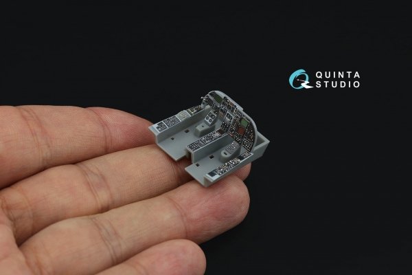 Quinta Studio QD72144 A-6E TRAM Intruder 3D-Printed &amp; coloured Interior on decal paper (Trumpeter) 1/72