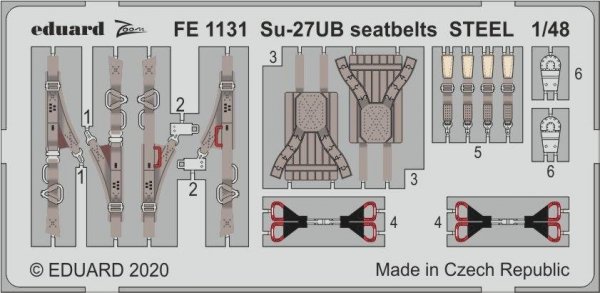 Eduard BIG49274 Su-27UB  for Kitty Hawk 1/48
