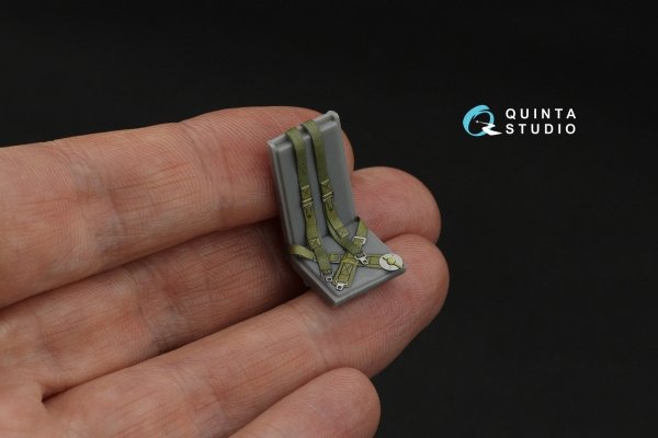 Quinta Studio QR+32047 British Fighter Seatbelts (late WWII, post-war) (with metal buckles) (All kits) 1/32