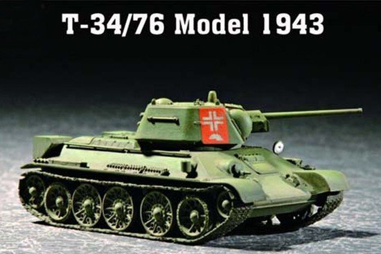 Trumpeter 07208 T-34/76 Model 1943 (1:72)