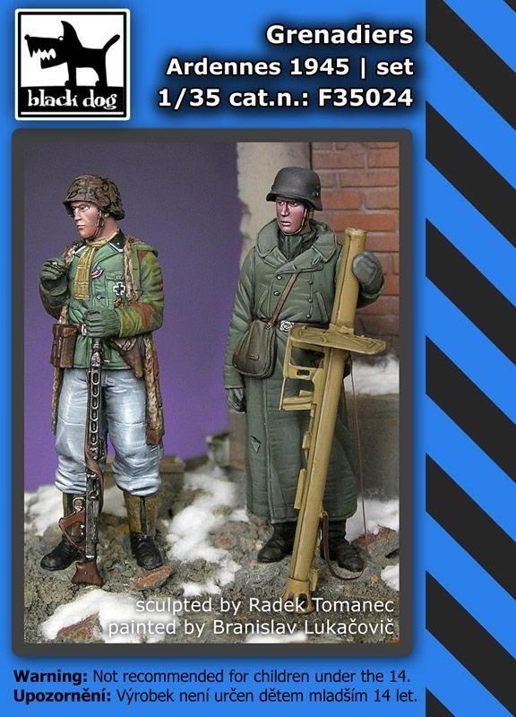 Black Dog F35024 Grenadiers Ardennes 1945 1/35