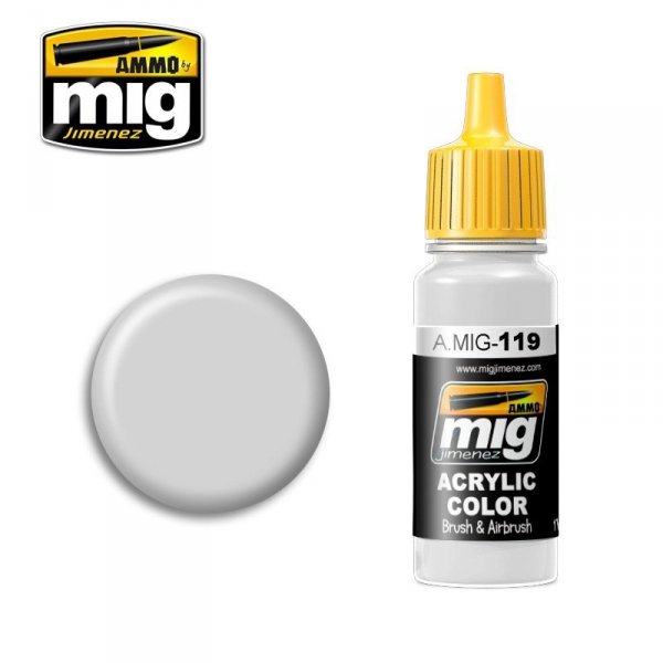 AMMO of Mig Jimenez 0119 COLD GRAY 17ml.