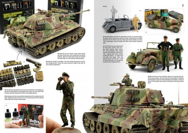 AK Interactive 516 WWII GERMAN MOST ICONIC SS VEHICLES. VOLUME 2