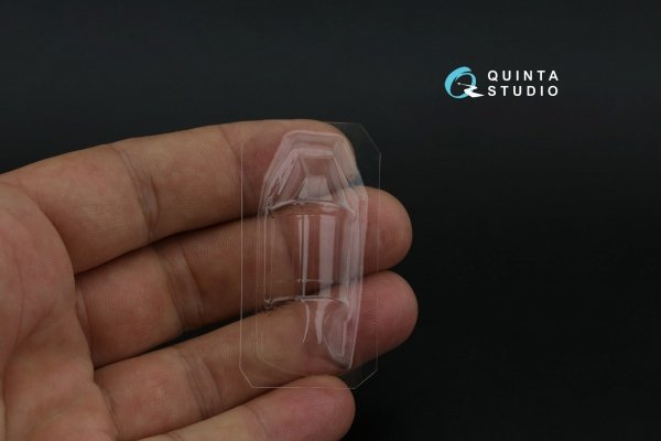 Quinta Studio QC48007 LaGG-3 Series 66 vacuumed clear canopy, 1 pcs, (Zvezda) 1/48