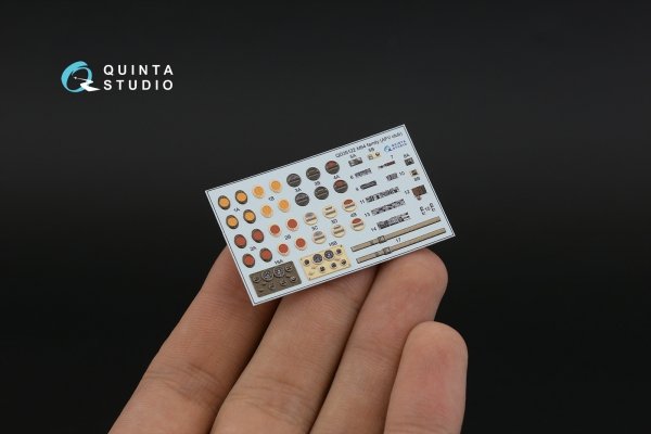 Quinta Studio QD35122 M54 Family 3D-Printed coloured Interior on decal paper (AFV club) 1/35