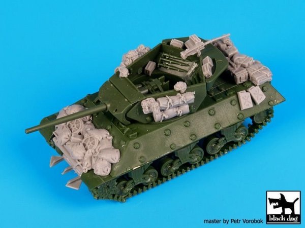 Black Dog T72079 M-10 accessories set for UM model 1/72