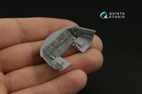 Quinta Studio QDS-48354 Mi-17 (Mi-8MT Export version) 3D-Printed &amp; coloured Interior on decal paper (Zvezda) (Small version) 1/48