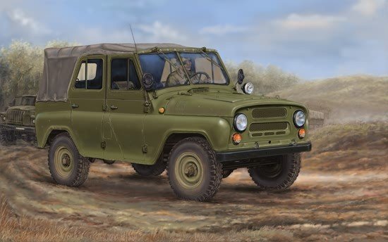 Trumpeter 02327 Soviet UAZ-469 (1:35)