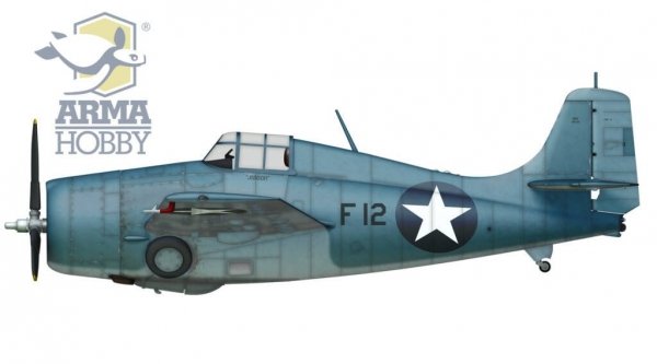 Arma Hobby 70049 Cactus Air Force F4F-4 Wildcat + P-400/P-39D Airacobra Deluxe Set 1/72