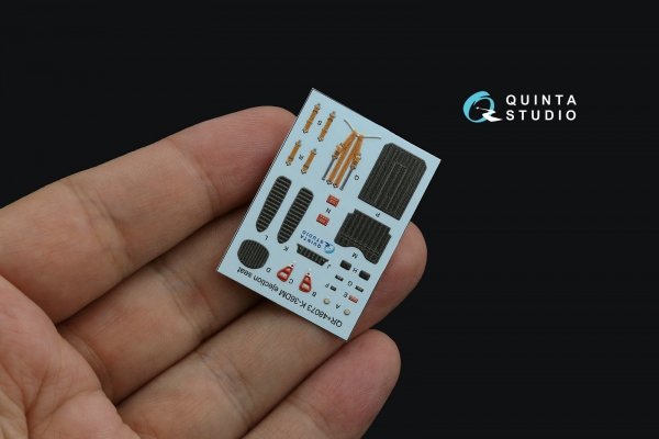 Quinta Studio QR+48073 K-36DM (initial release) ejection seat (for Su-17M3/M4/UM3/22, Su-24, MiG-29 9-12 Early aircraft) (All kits) 1/48