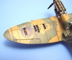 Aires 7084 Supermarine SPITFIRE Mk. I gun bay 1/72 TAMIYA
