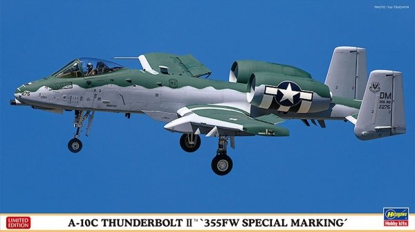 Hasegawa 02333 A-10C THUNDERBOLT II™ “355FW SPECIAL MARKING” 1/72