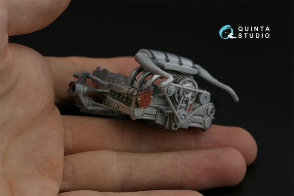 Quinta Studio QD24003 Porsche 959 3D-Printed &amp; coloured Interior on decal paper (Tamiya) 1/24