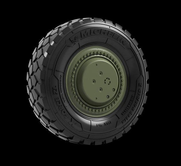 Panzer Art RE35-782 Boxer GTF Road wheels (Michelin X Force) 1/35