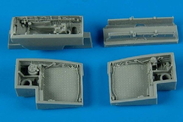 Aires 7200 J35 Draken wheel bays 1/72 HASEGAWA