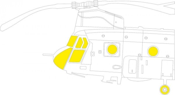 Eduard 644146 CH-47A LööKplus HOBBY BOSS 1/48