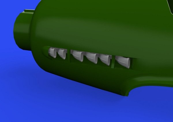 Eduard 648688 Fw 190D exhaust stacks EDUARD 1/48