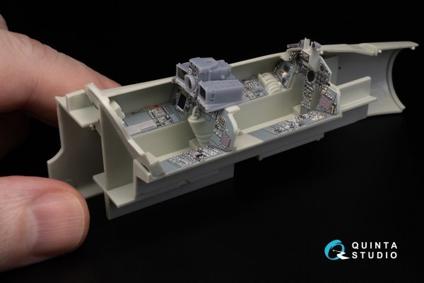 Quinta Studio QD+48054 Tornado IDS German 3D-Printed &amp; coloured Interior on decal paper (Revell) (with 3D-printed resin parts) 1/48