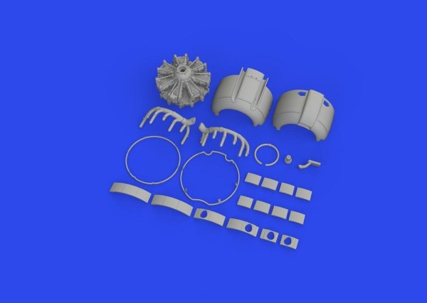 Eduard 648852 A6M2-N Rufe engine complete PRINT EDUARD 1/48