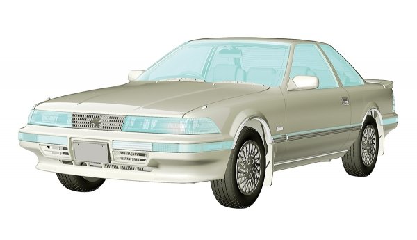 Hasegawa HC66-21166 Toyota Soarer (Z20) Late Version 3.0GT-Limited (1989) 1/24