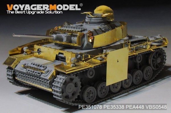 Voyager Model PE351078A WWII German Pz.KPfw.III Ausf.M basic for Takom 1/35