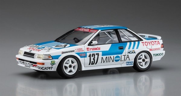 Hasegawa 20515 Minolta Corolla Levin AE92 “1988 JTC” 1/24